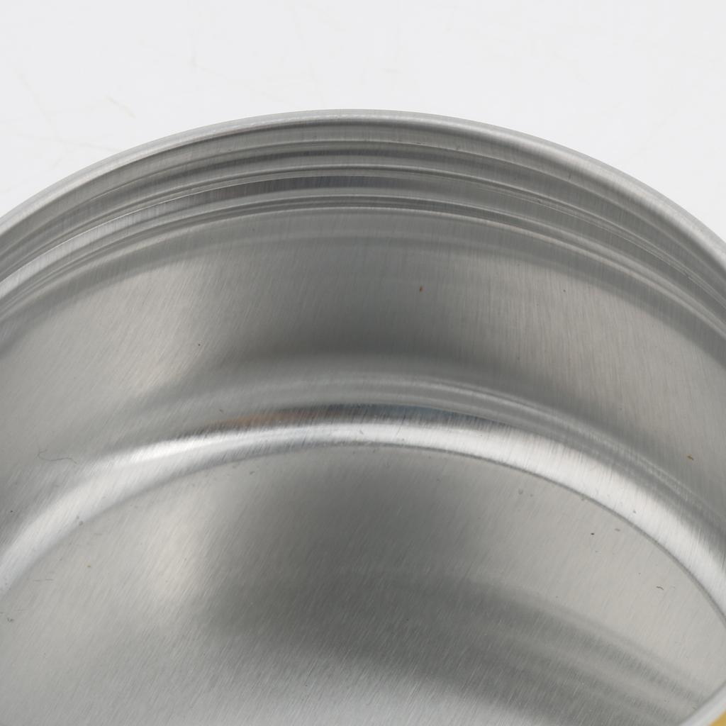 10 Pieces Round Aluminum Cream Empty Lip Balm Candles Container Jars Tin