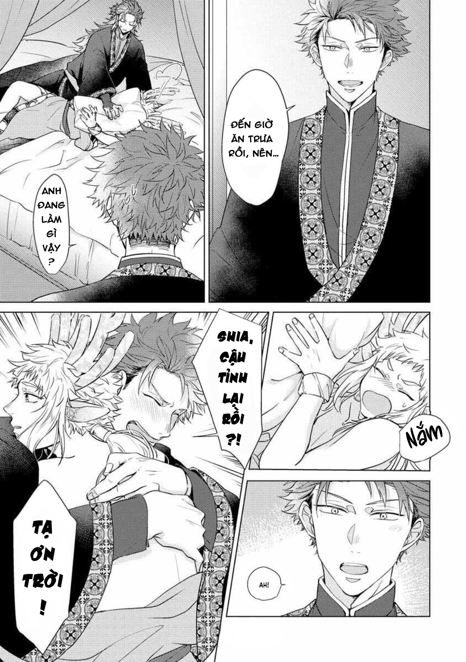 gặp gỡ em, thú nhân màu chàm trắng chapter 4 9