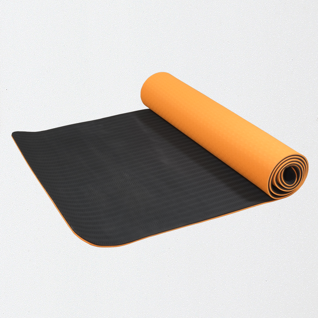 Combo Thảm tập yoga TPE 2 lớp 6mm + Bóng tập yoga da trơn