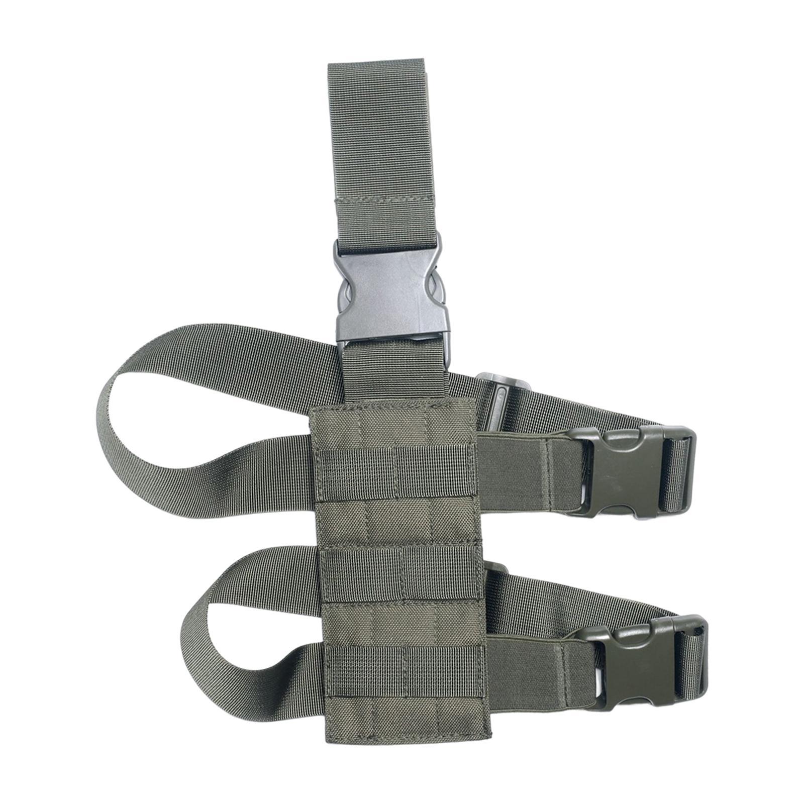 Leg Pouch Panel Portable Casual Nylon for Hiking Camping Cosplay