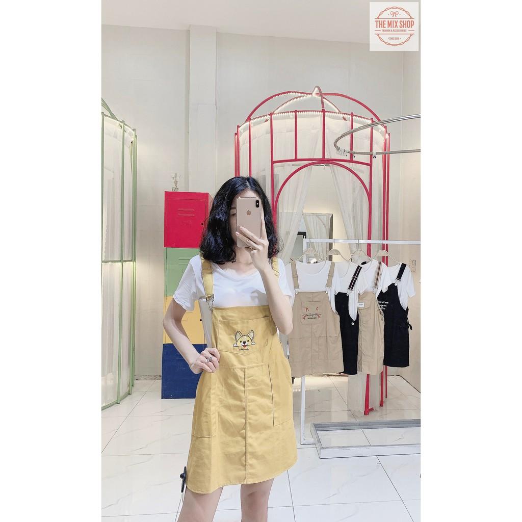 Set Váy Kèm Áo Phông Hình Ngộ Nghĩnh