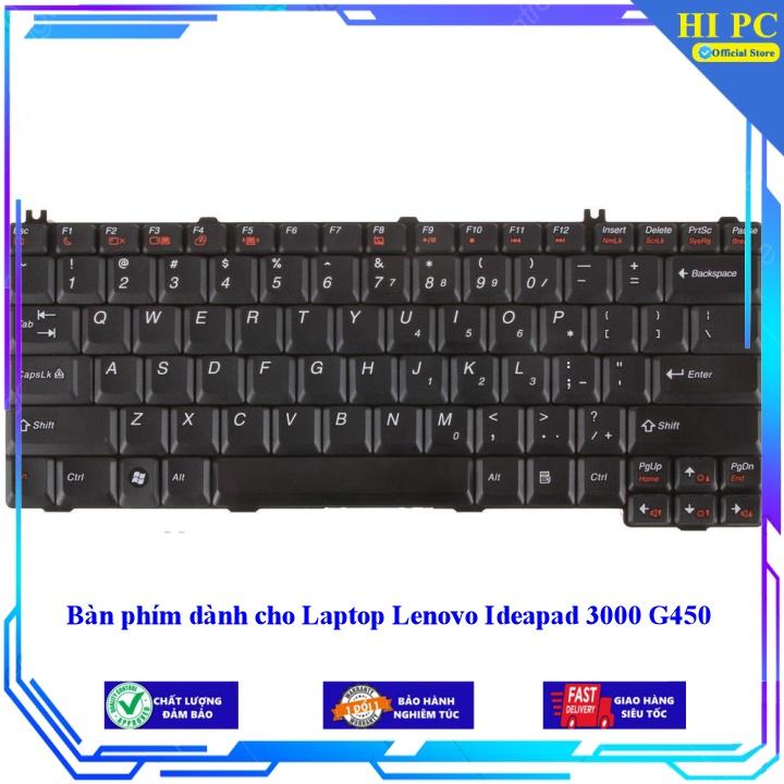 Bàn phím dành cho Laptop Lenovo Ideapad 3000 G450 - Phím Zin - Hàng Nhập Khẩu