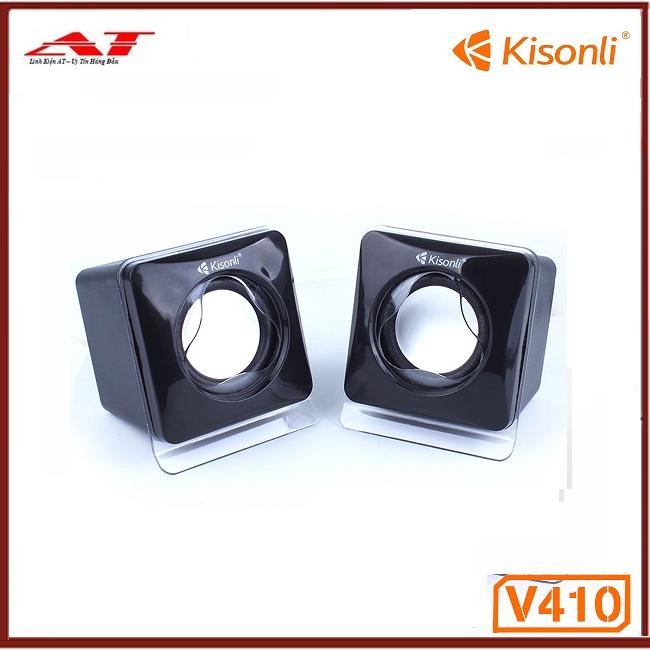 Loa Vi Tính KISONLI V410 mới 2.0 - Thiết Kế Nhỏ Gọn- JL ( Hàng nhập khẩu )