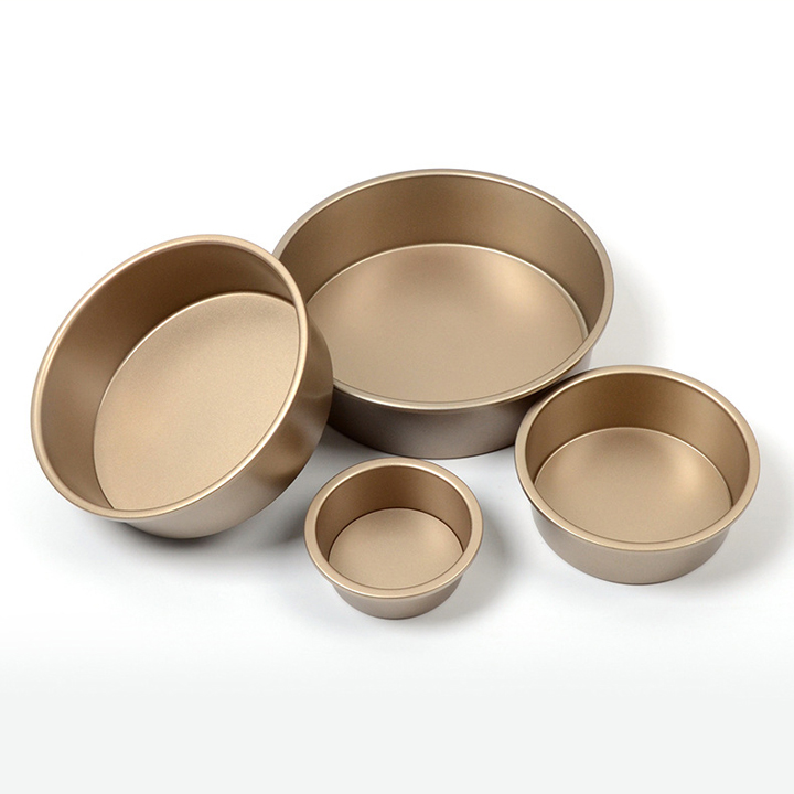 Khuôn Nhôm Tròn Đúc *Đế Rời* Làm Bánh Bông Lan 12cm-16.5cm-21.5cm-26cm- T0143