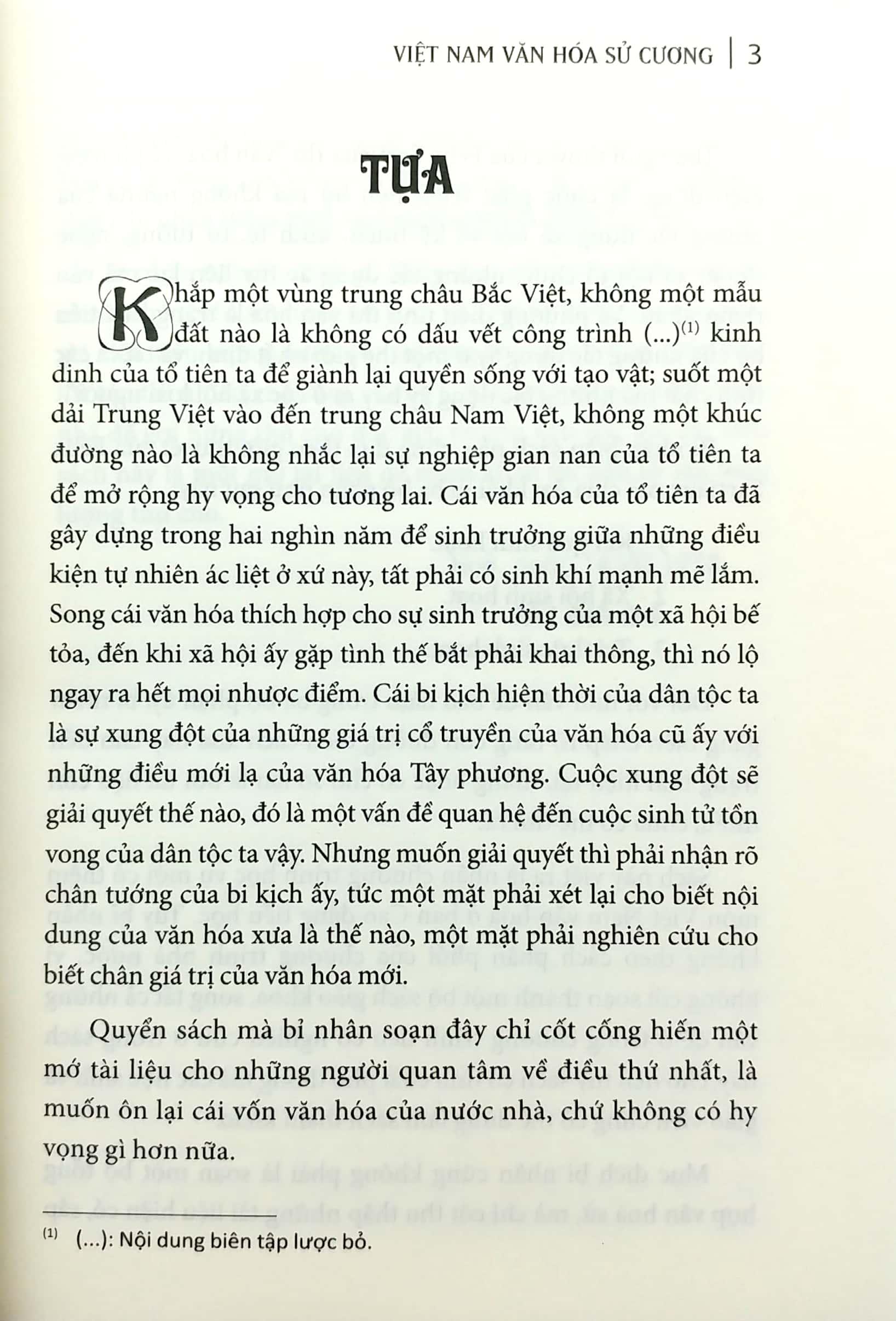 Việt Nam Văn Hóa Sử Cương (In Theo Bản 1938 , Xuất Bản Bốn Phương)