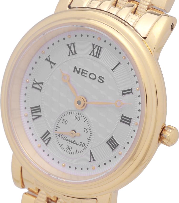 Đồng hồ NEOS N-30851L nữ dây thép vàng