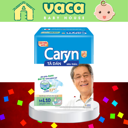 TÃ DÁN NGƯỜI GIÀ CARYN SIZE L10 MIẾNG (ML10)