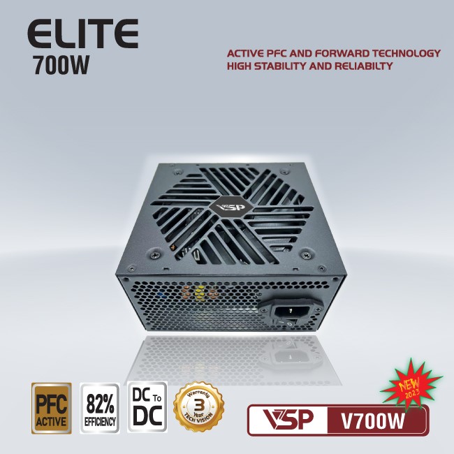 Nguồn máy tính ELITE V700W