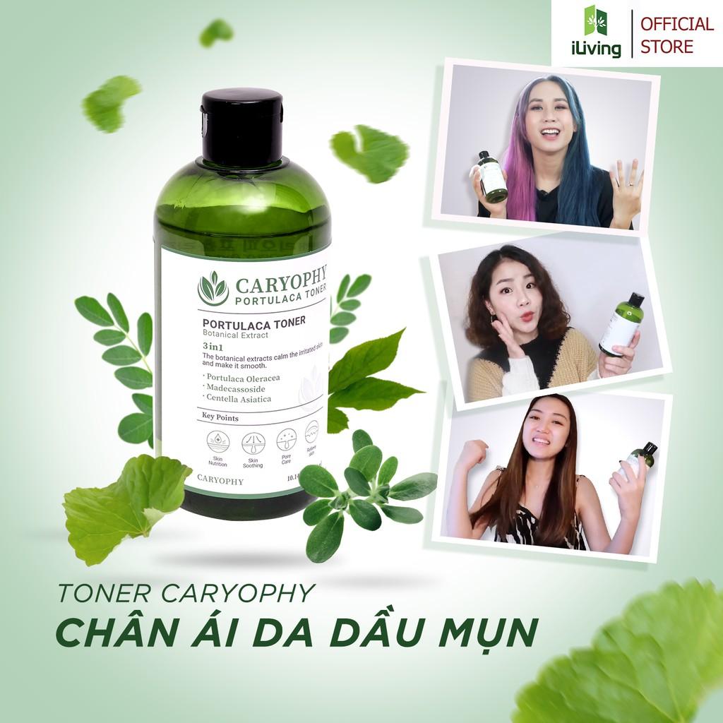 Toner cho da mụn Caryophy Portulaca 300ml CARTCDM300