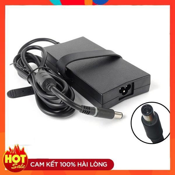 Sạc Dùng Cho laptop Dell 19.5V - 3.34A chân kim thường loại mỏng tốt