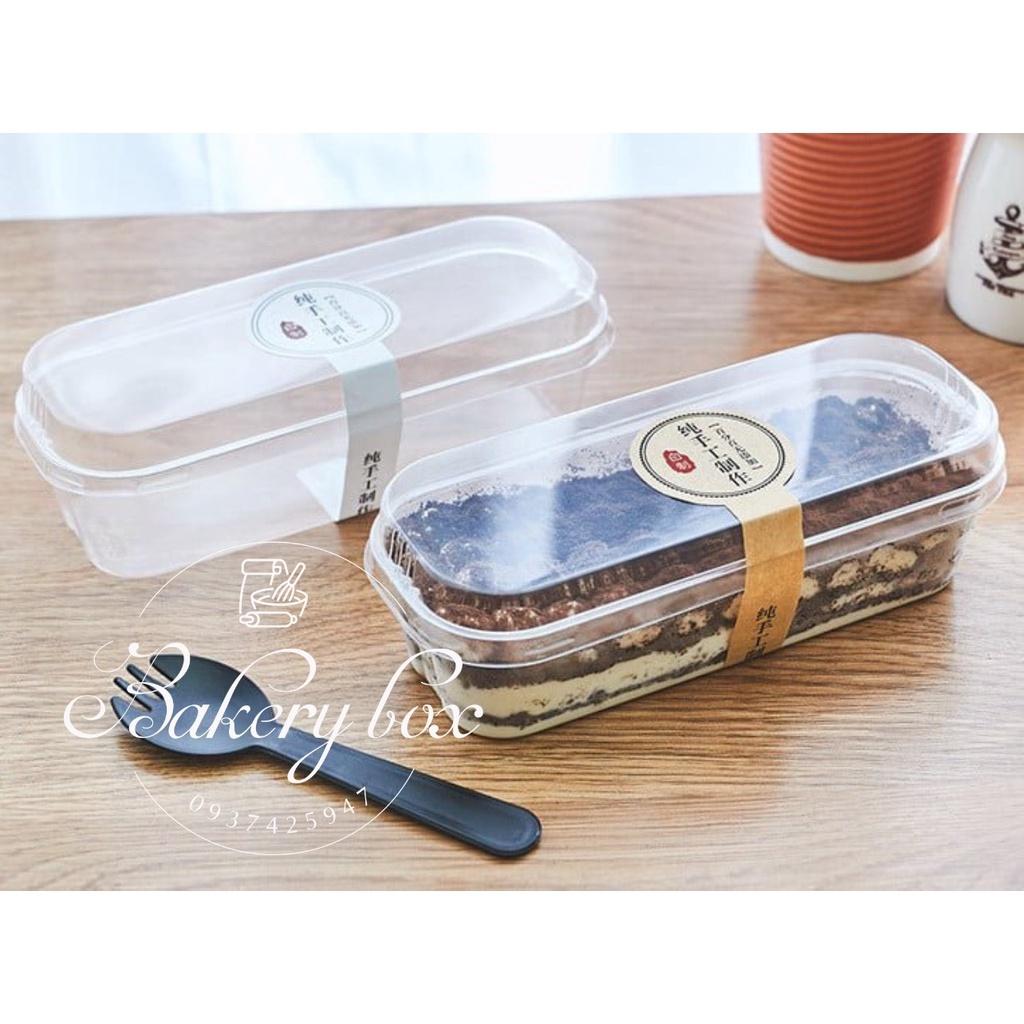 Set 100 Hộp XY599 Đựng Bánh Lạnh - Tiramisu - Mousse
