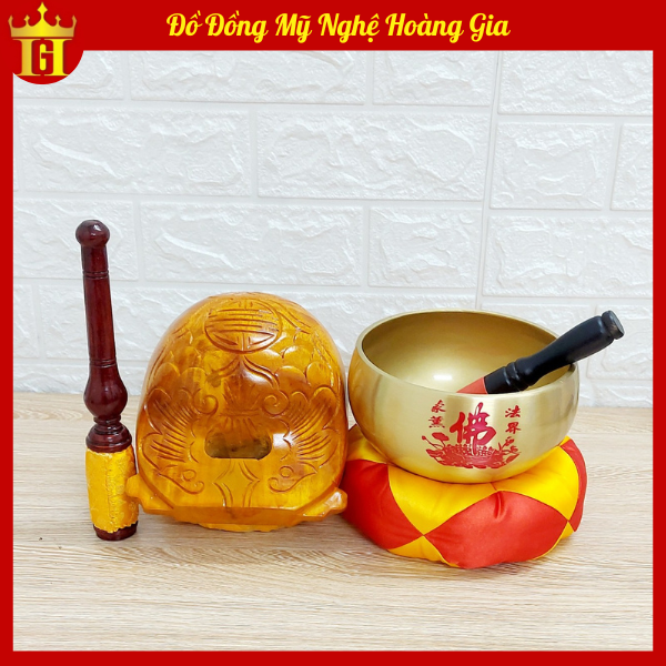 Bộ Chuông Vàng Mõ Huế Cao Cấp