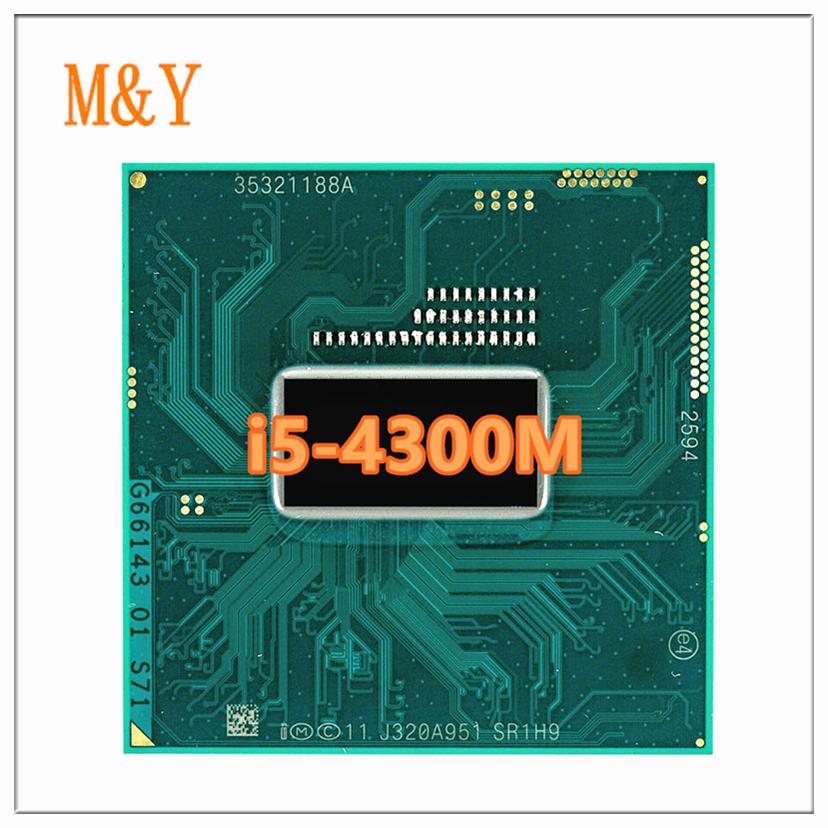 Bộ xử lý lõi I5-4300M SR1H9 2.6G 3M Cache I5 4300M 2.6G đến 3.3G PGA946 cho HM87