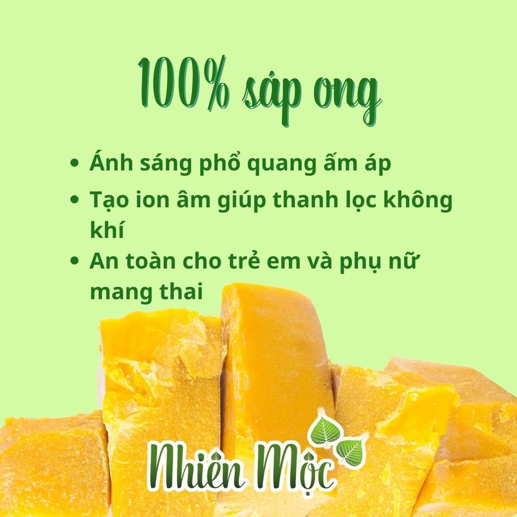 Nến thơm Luân Xa Quyền Lực Nhiên Mộc | An toàn | Không khói