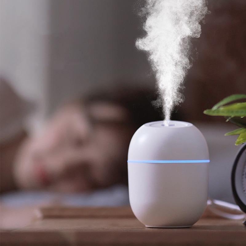 Máy Xông Tinh Dầu- Phun Sương (HÌNH TRỤ TRƠN Humidifier )