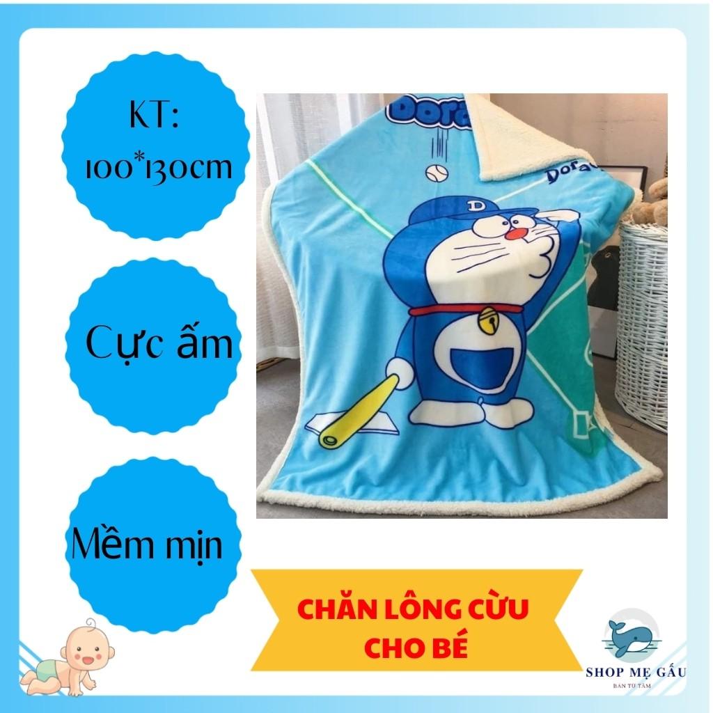 Chăn lông cừu cho bé Chăn đi học cho trẻ chăn cao cấp kích thước 100*140cm