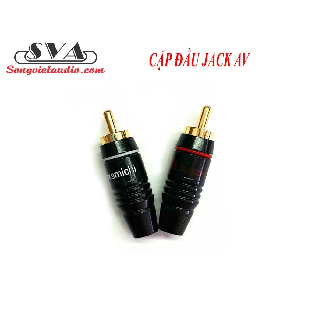 ĐẦU JACK AV CHẤT LƯỢNG CAO - 1 CẶP