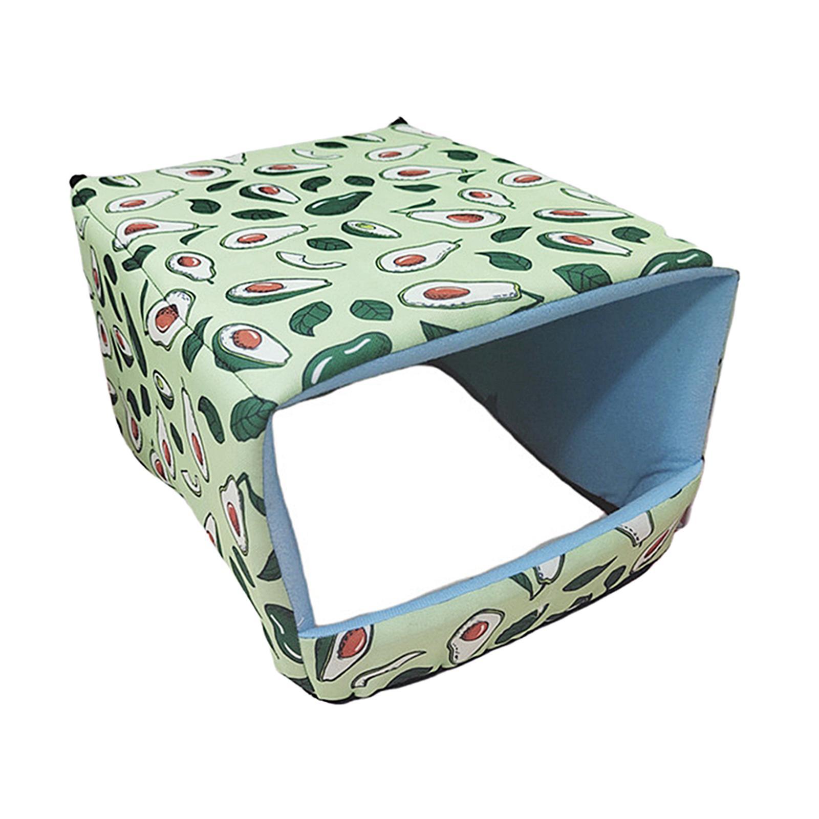 Bottomless  Cage Hideout Hamster House for Small Animals, Chinchilla, Rat