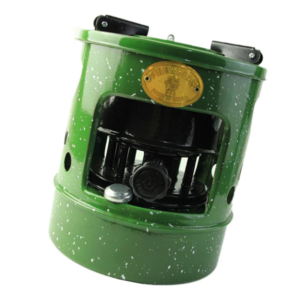 2 Lot Handy Portable Diesel Stove Kerosene Burner 10 Wicks for 1-2 Person