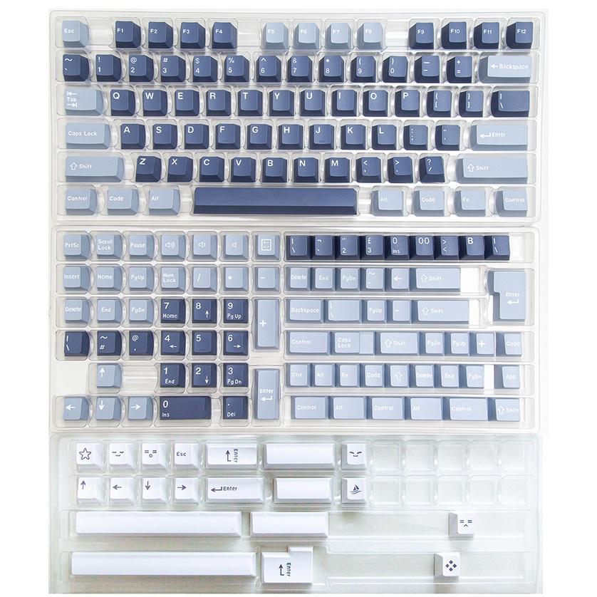 173keys Fish theme keycaps/Double shot/Cherry profile/PBT material mechanical keyboard keycap set