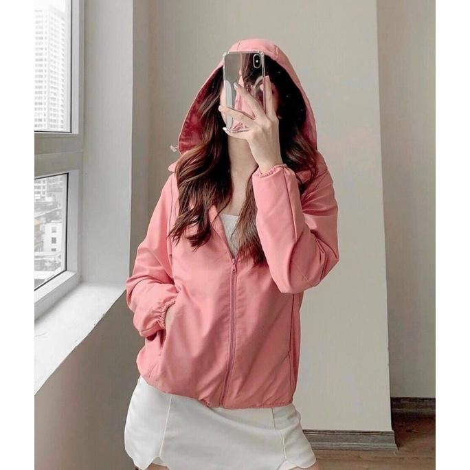 Áo Gió Nữ Hai Lớp Đẹp Nhiều Màu