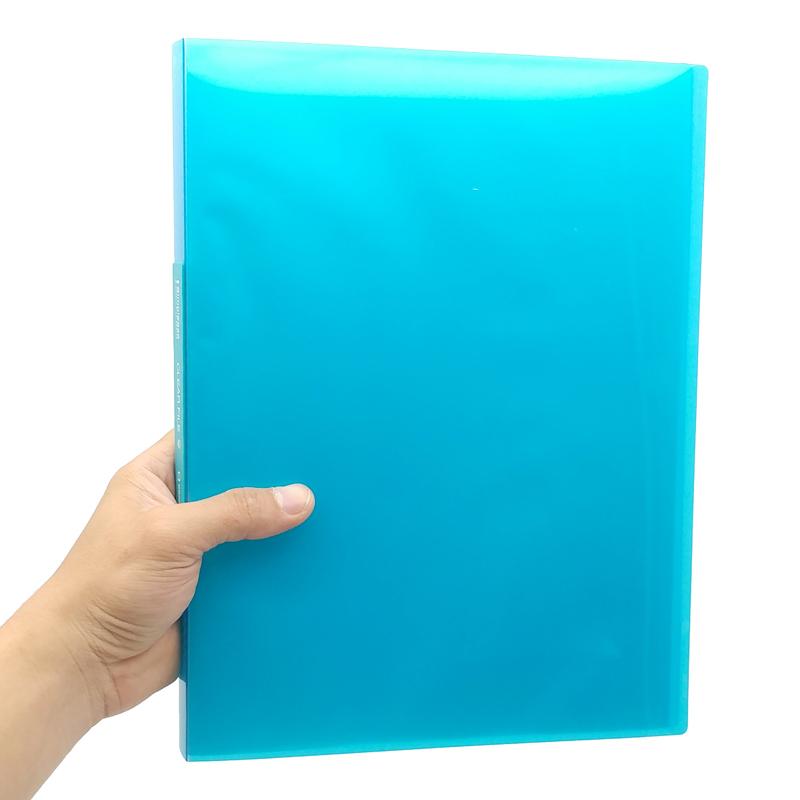 Bìa 40 Lá A4S - King Jim 186-40GSV - Màu Xanh Dương