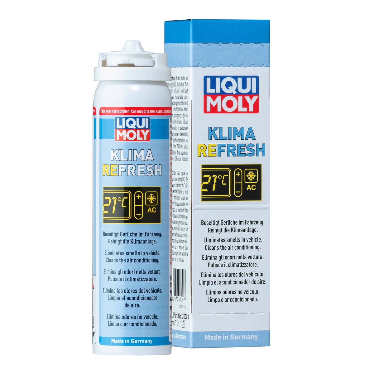 Khử mùi giàn lạnh 75ml Liqui Moly 20000 Climate Refresh