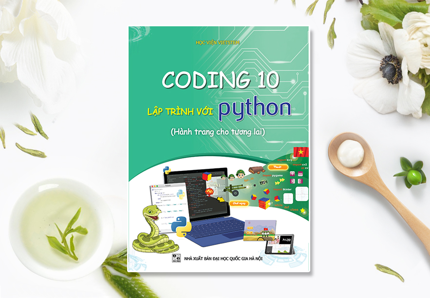 Sách Coding 10 lập trình với Python