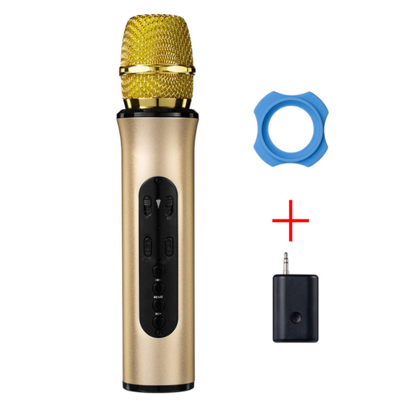 Micro Karaoke Kết Nối Bluetooth Nhanh Chóng Cầm Nhẹ Tay Hút Âm Tốt PKCB - Hàng Chính Hãng