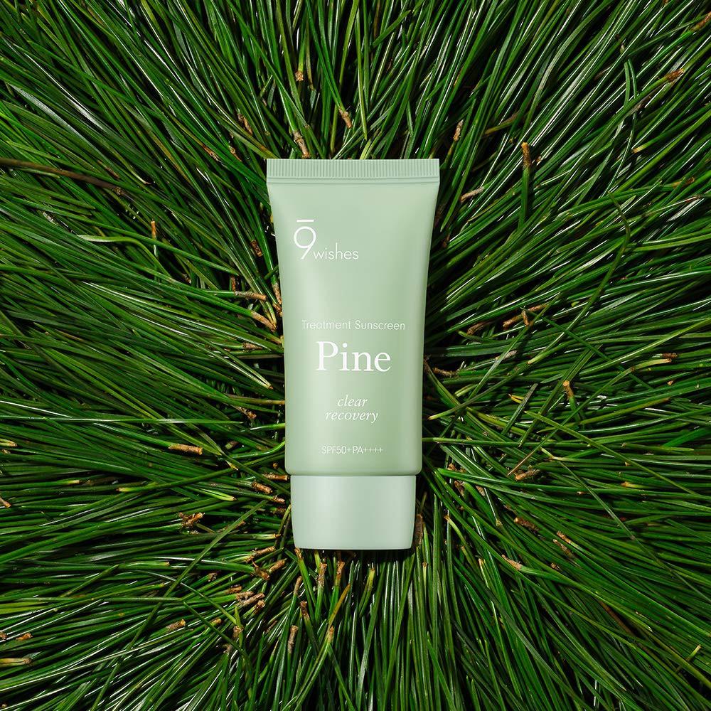 9 Wishes Pine Treatment Suncreen SPF50+ PA++++ 50ml (IP04)