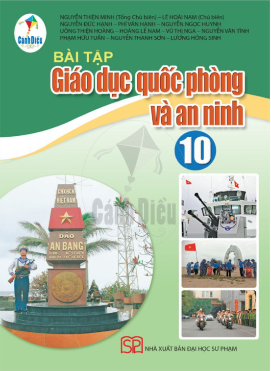 Bài tập Giáo dục Quốc phòng và An ninh lớp 10 (Bộ sách Cánh Diều)