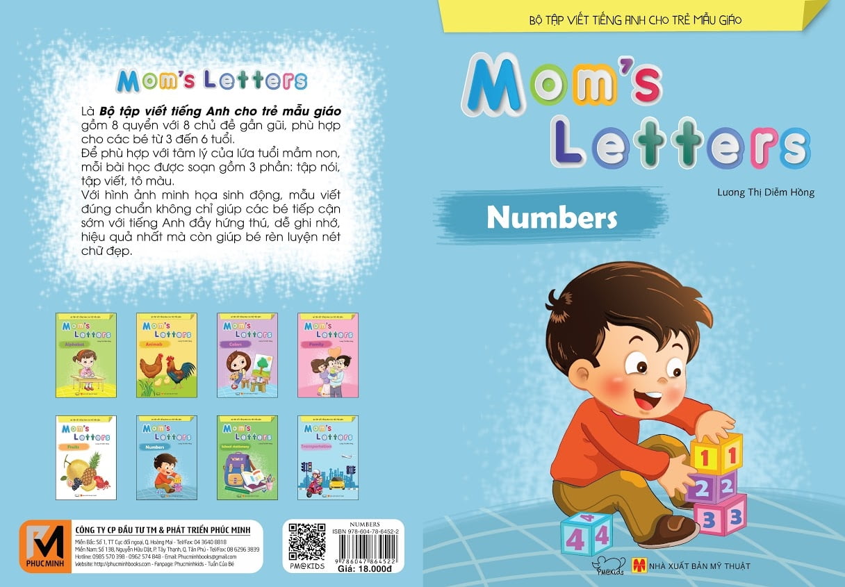 Mom's Letters: Numbers