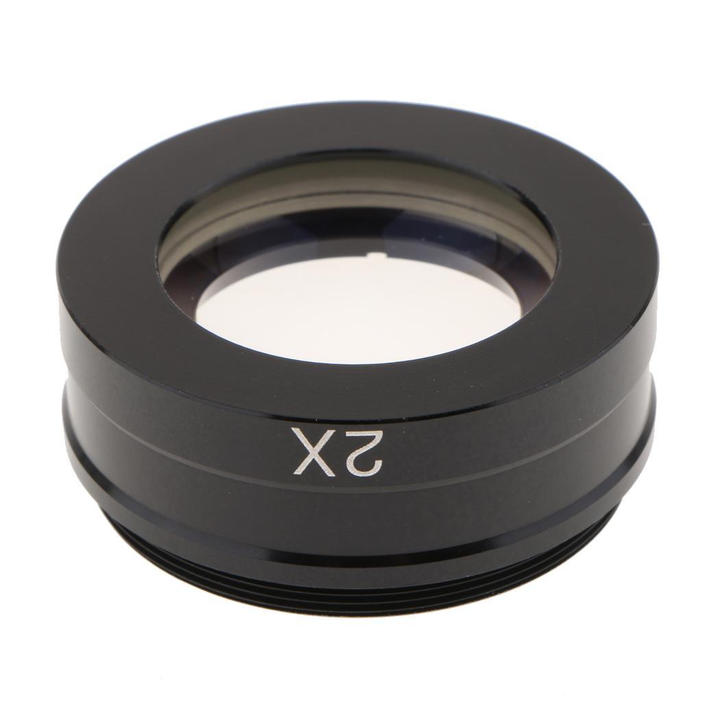 Auxiliary Objective Lens 2X for Monocular Electron Microscope Accessory