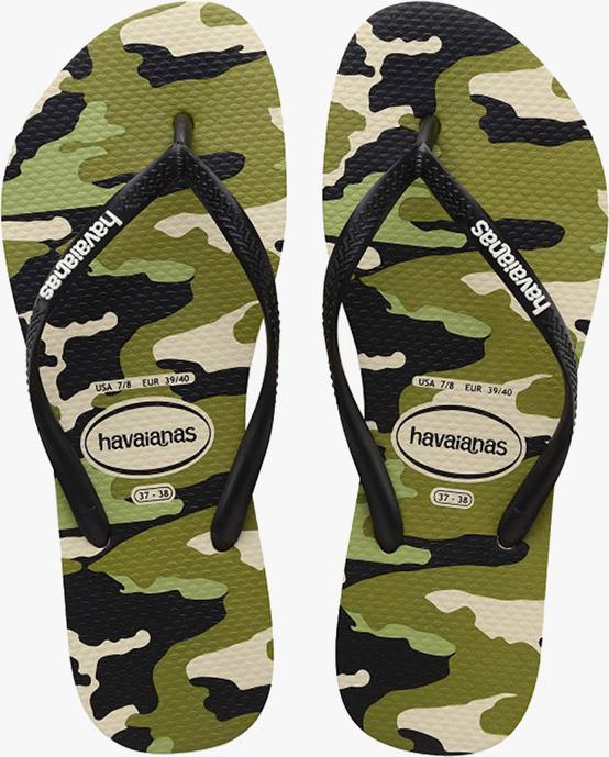 HAVAIANAS - Dép nữ Slim Camu 4141505-9446