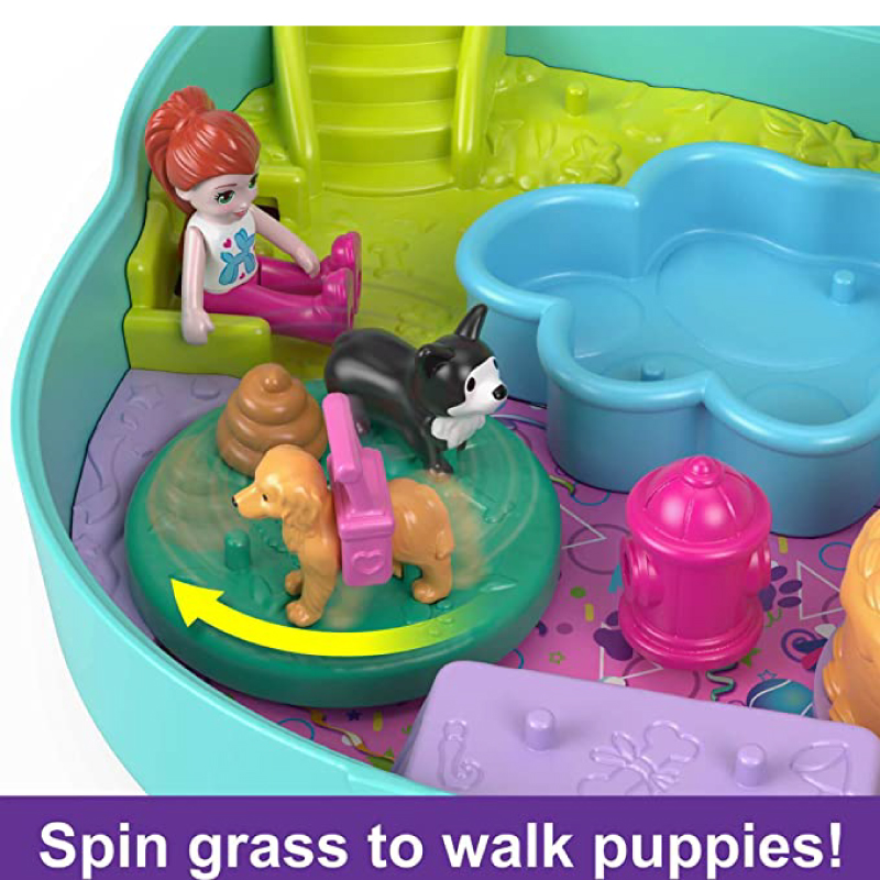 Đồ Chơi POLLY POCKET Và Bữa Tiệc Puppy HKV30/FRY35