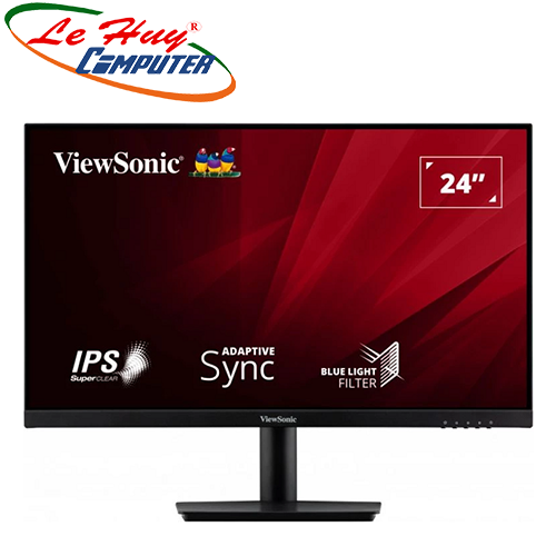 Màn hình máy tính ViewSonic VA2409-H 24 inch/ FHD/ IPS - Hàng Chính Hãng