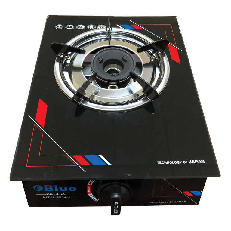 Bếp Gas Đơn Mặt Kính eBlue- - EBB039- Hàng Chính Hãng