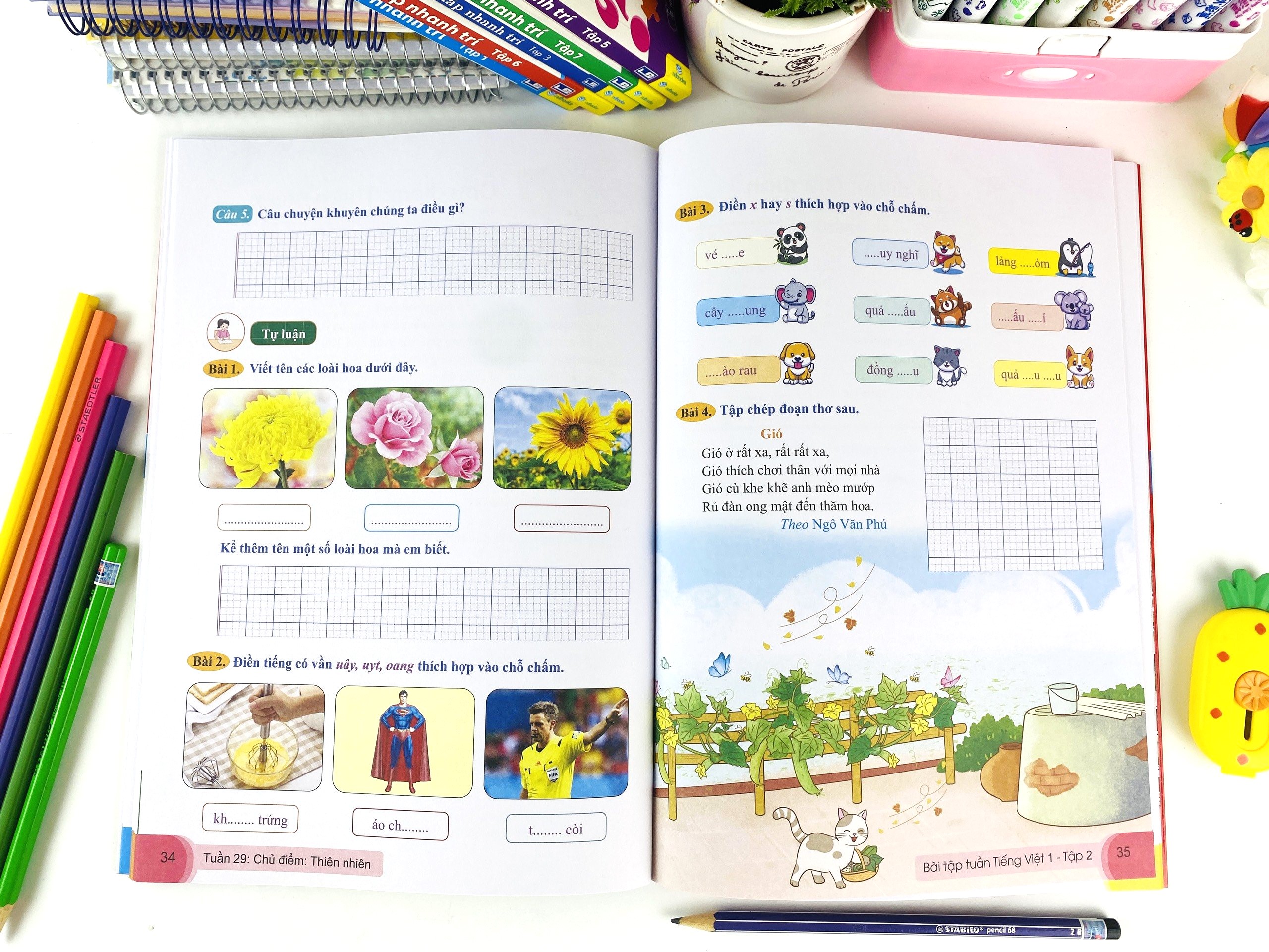 Sách - Bài Tập Tuần Tiếng Việt Lớp 1 - Biên Soạn Theo Chương Trình GDPT Mới - Cánh Diều - ndbooks