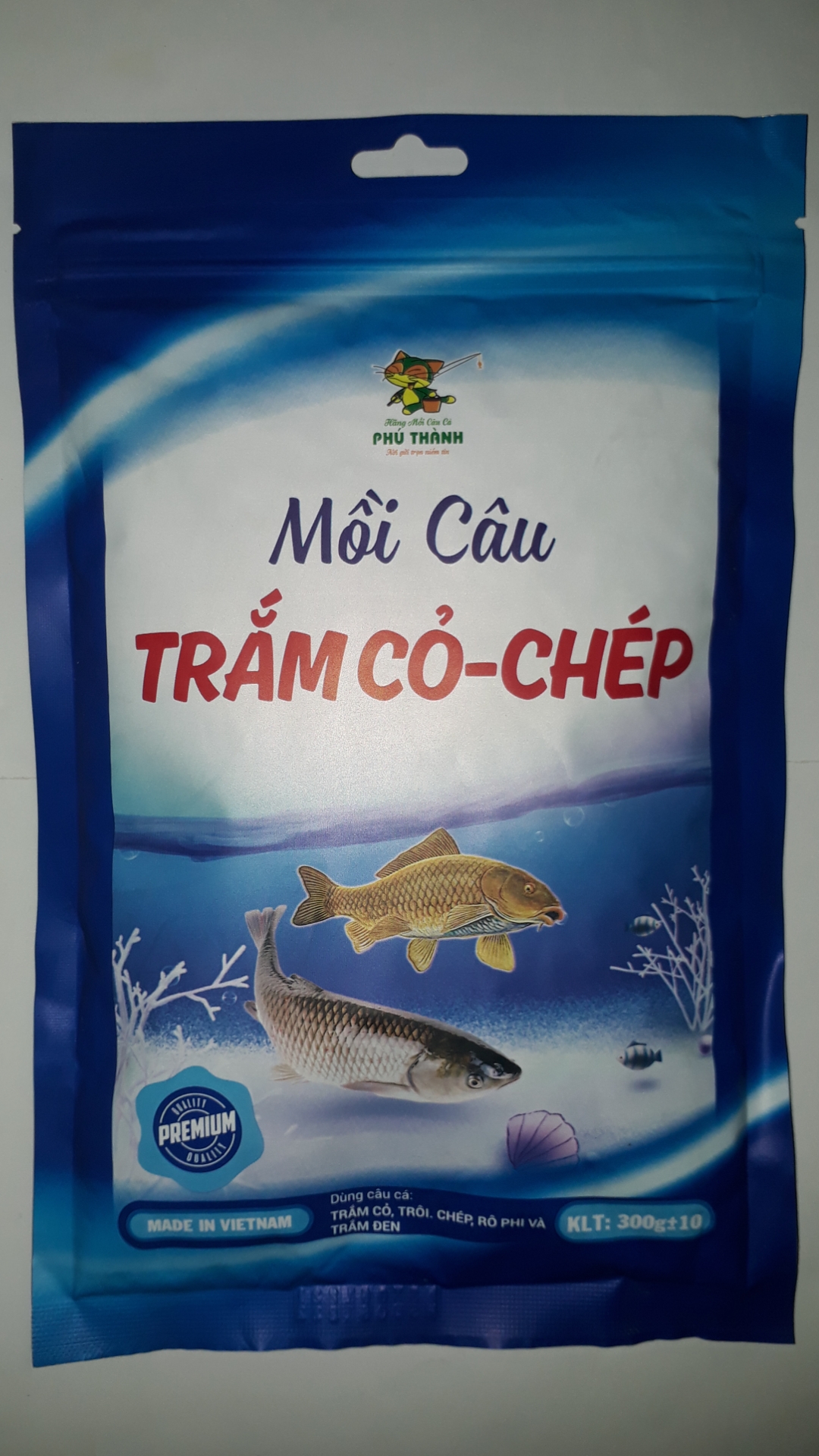 Combo(bài mồi) gồm Mồi Câu Cá Chép,Trắm Cỏ-Chép và Tinh Mùi Sữa Trắm _trôi _chép, Hãng Phú Thành