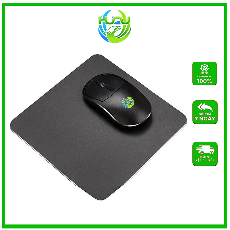 Chuột Máy Tính Huqu HQ-K1-Tặng Kèm Miếng Lót - Độ Phân Giải 1600DPi - Hàng Chính Hãng