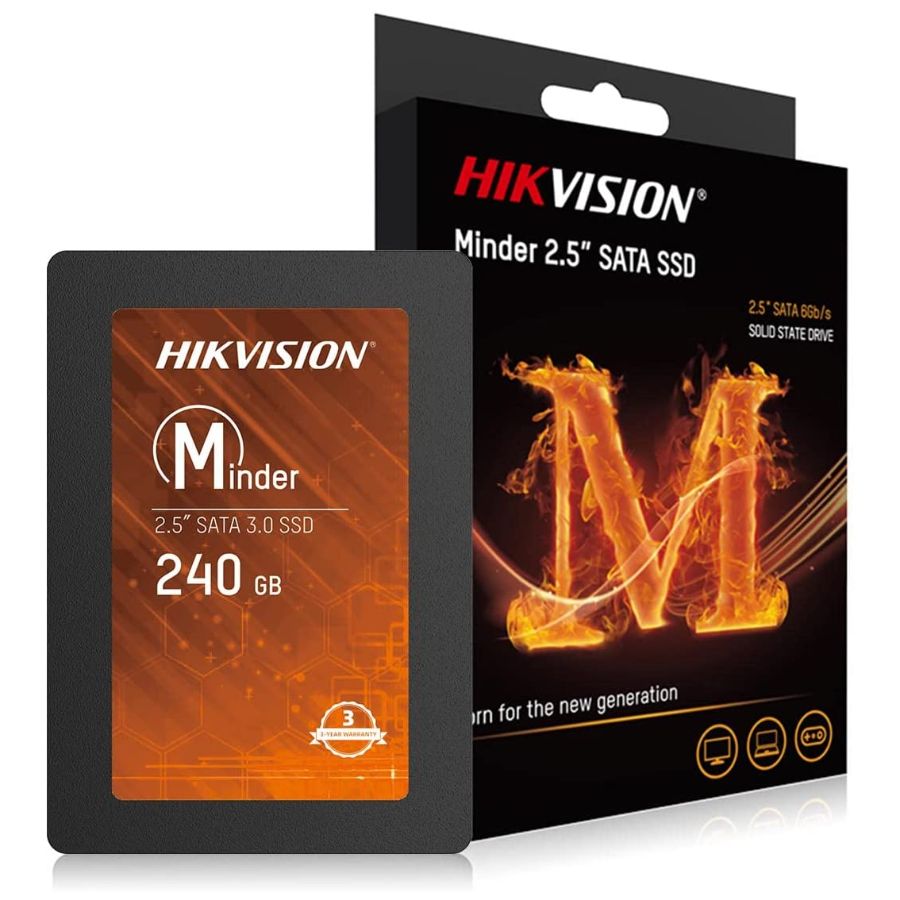 Ổ cứng SSD 240GB Hikvision HS-SSD-Minder/240G SATA III đọc 550mb/s ghi 450mb/s - Hàng chính hãng bảo hành 36 tháng