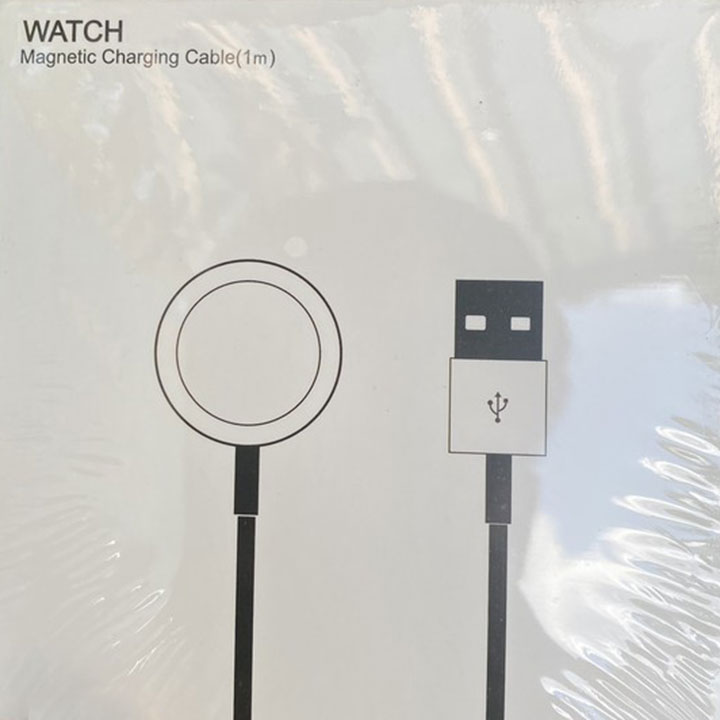 Cáp sạc không dây cho đồng hồ thông minh Apple Watch Magnetic 1m - Sạc siêu nhanh - Hỗ trợ Full Series