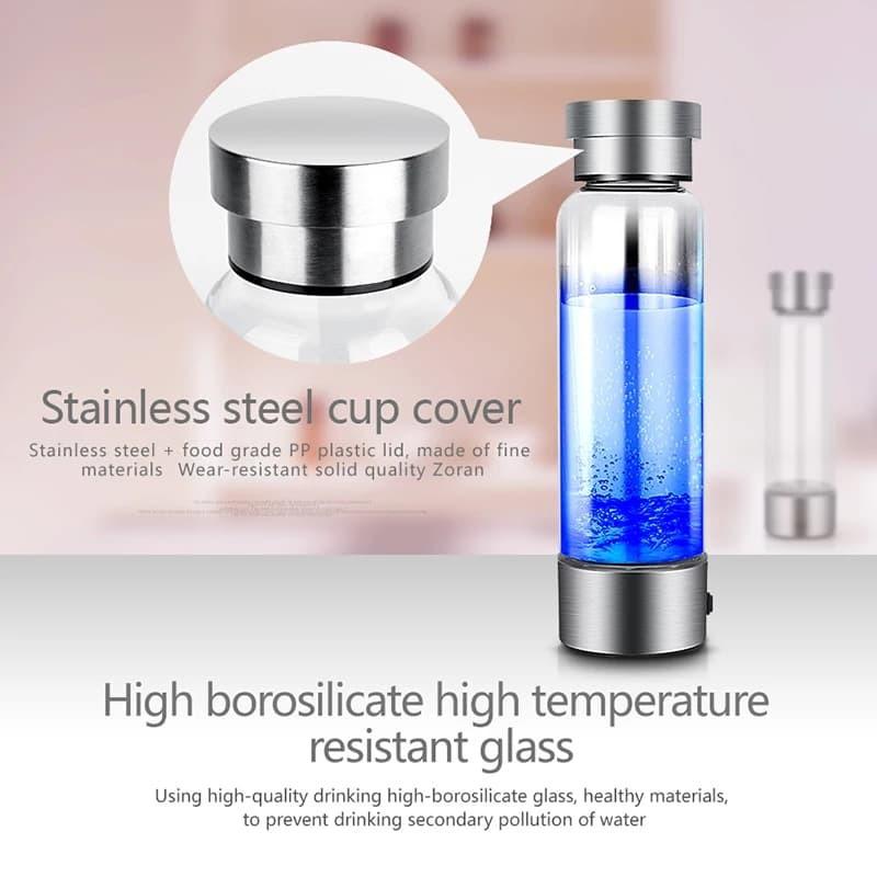 Bình giữ nhiệt lớp thủy tinh Đèn Led làm lạnh cao cấp 2019