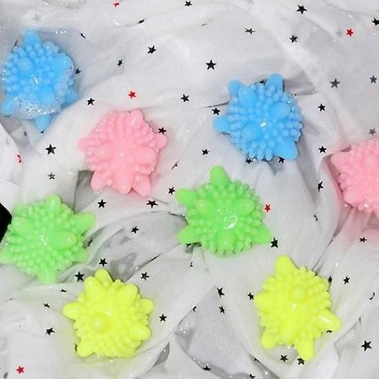 Quả cầu gai cao su giặt đồ, quả cầu ion