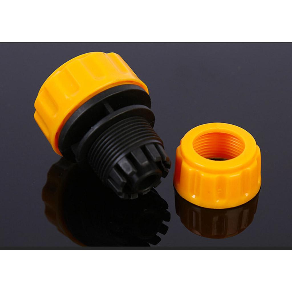 2Pcs 1/2" To 5/8" Water Hose Pipe Connector Connection Fitting Adapter