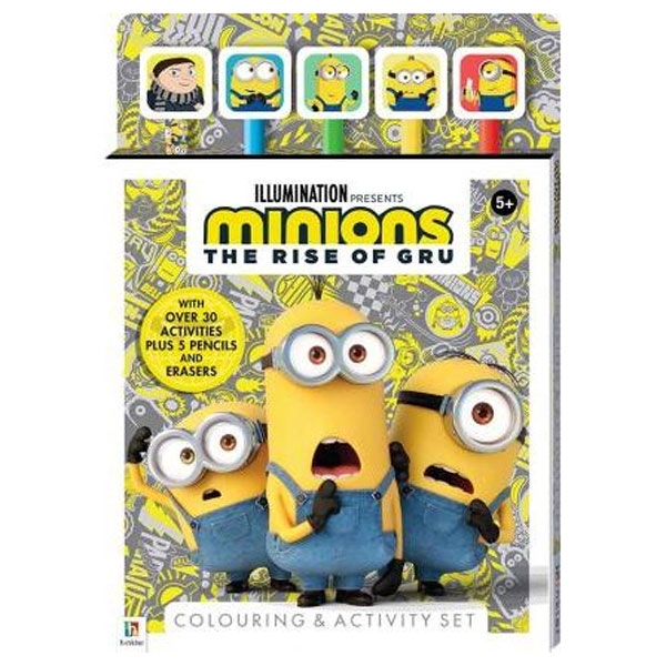 Minions: The Rise Of Gru 5-Pencil Set