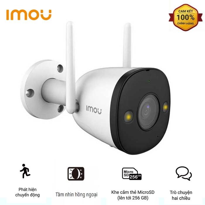 Camera Wifi Imou F22FEP và F42FEP siêu nét 4M-2K+, Có Màu Ban Đêm lắp ngoài trời chống nước, Tích hợp còi-đèn báo động - Hàng Chính Hãng