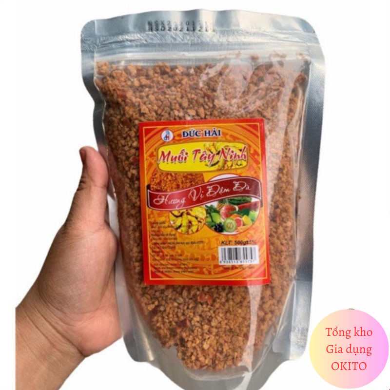 Muối tôm tây ninh gói 500g