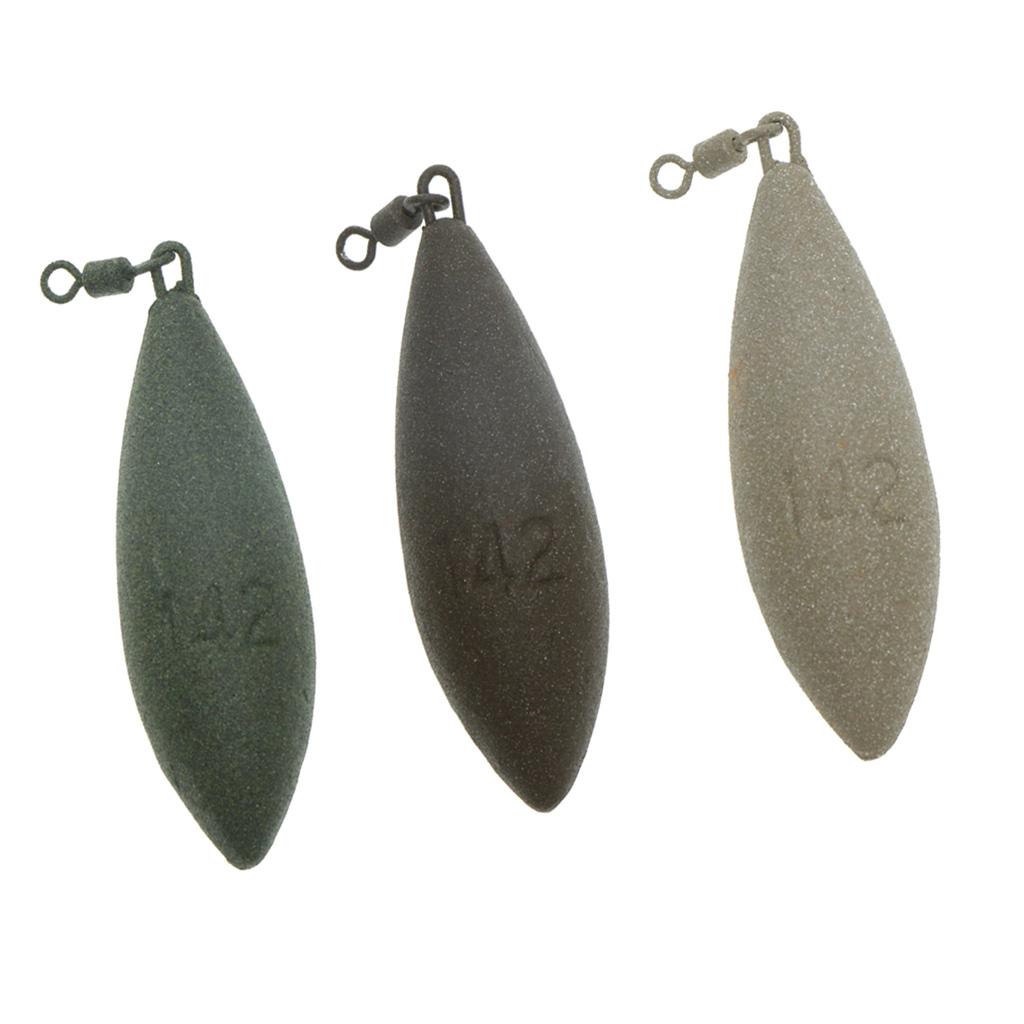 Fishing Weight Lead Sinker Drop Hook Plummet Terminal Tackle Tool Green