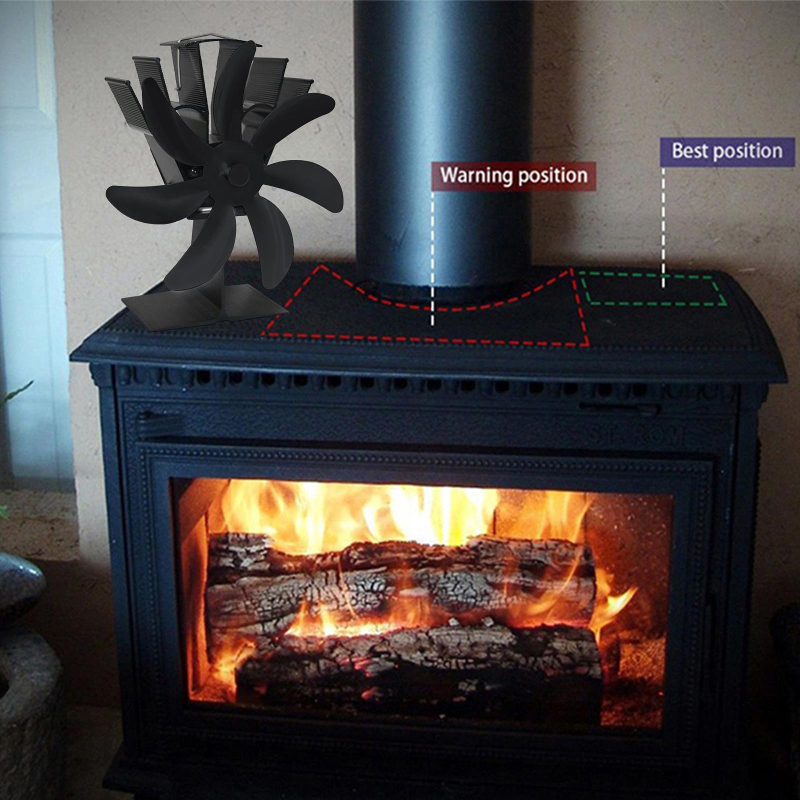 Wood  for  accessories home heating Black